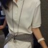 Serene半開襟側開衩連身裙｜2色