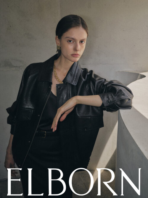 ELBORN 義大利小羊皮夾克