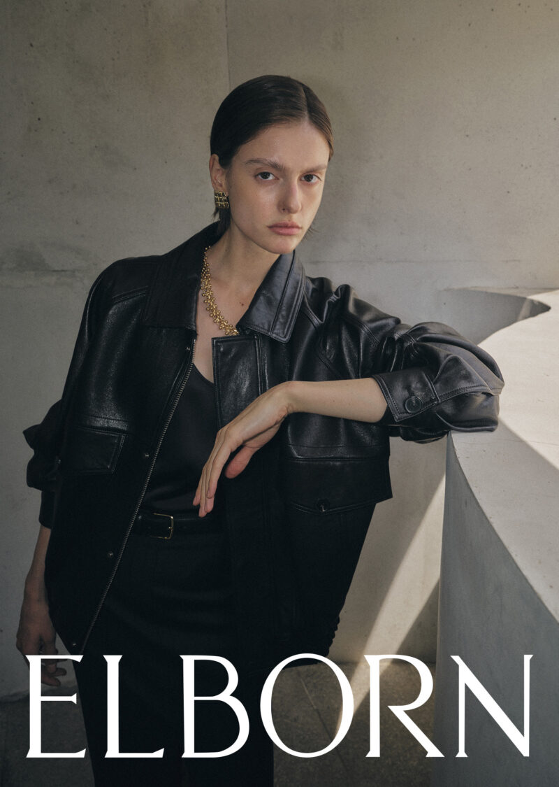 ELBORN 義大利小羊皮夾克