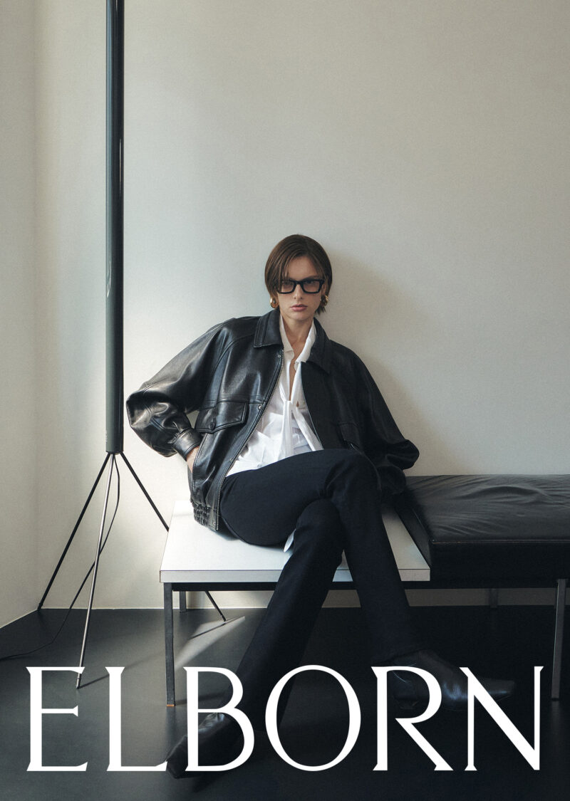 ELBORN 義大利小羊皮夾克