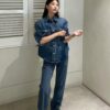 ELBORN 經典丹寧口袋襯衫外套