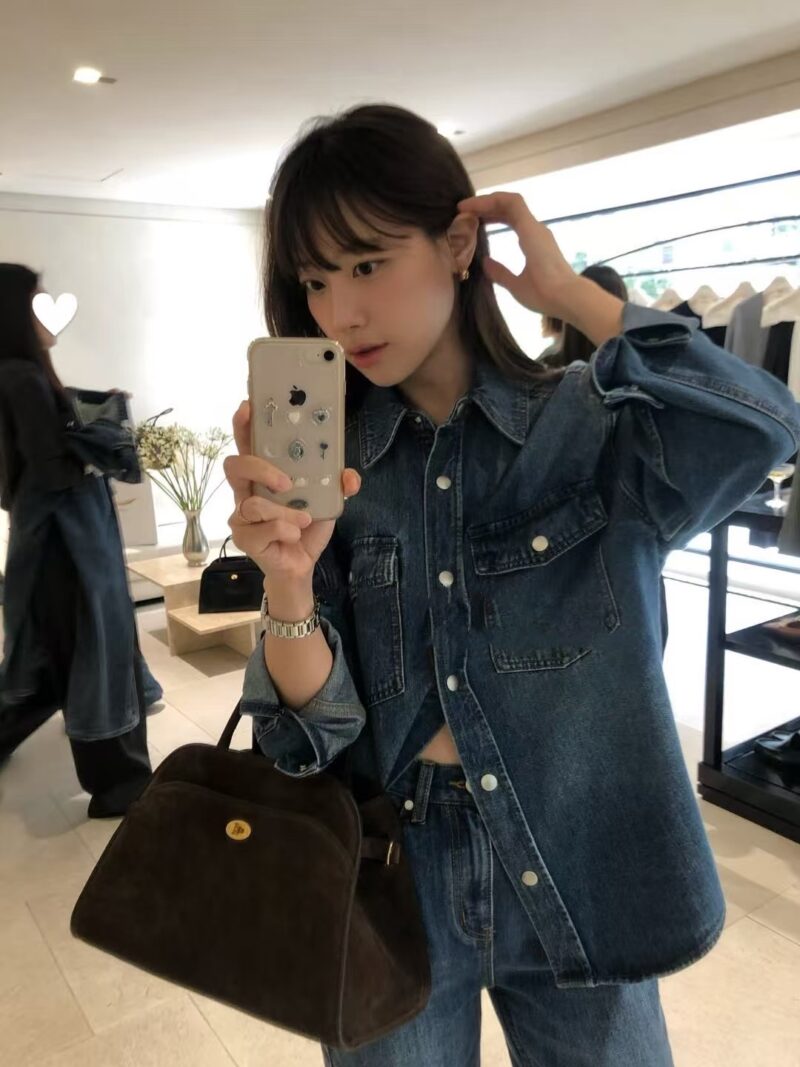 ELBORN 經典丹寧口袋襯衫外套