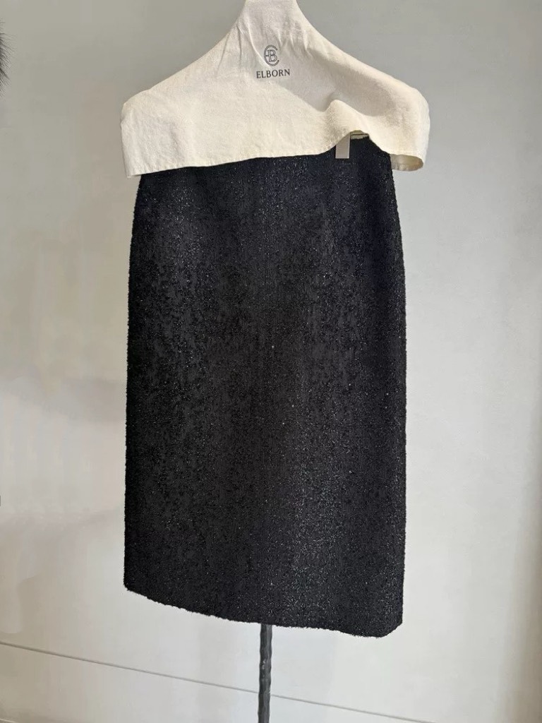 ELBORN 星空織紋中長裙