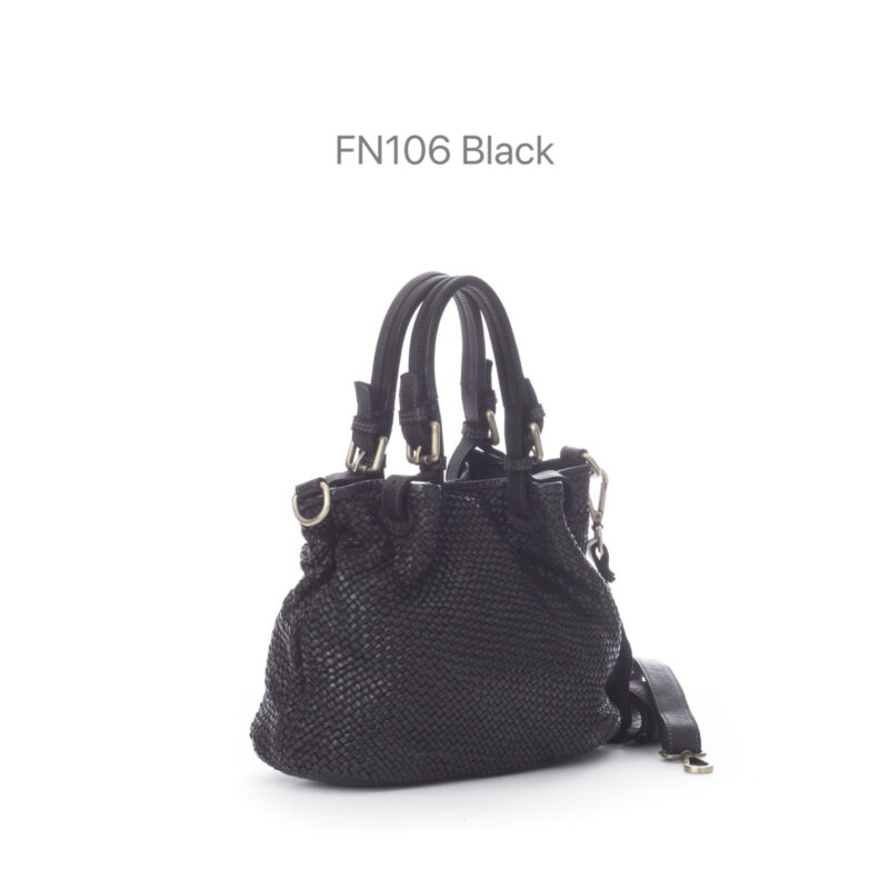 IMG_2752 FN106 義大利水洗真皮|細編織手提肩背托特包・小款(附長背帶)