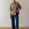 ELBORN 深藍直筒牛仔褲