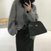 ELBORN 頂級羊絨麻花單釦開襟衫