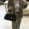 ELBORN 頂級羊絨麻花單釦開襟衫