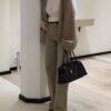 ELBORN 頂級羊絨麻花單釦開襟衫
