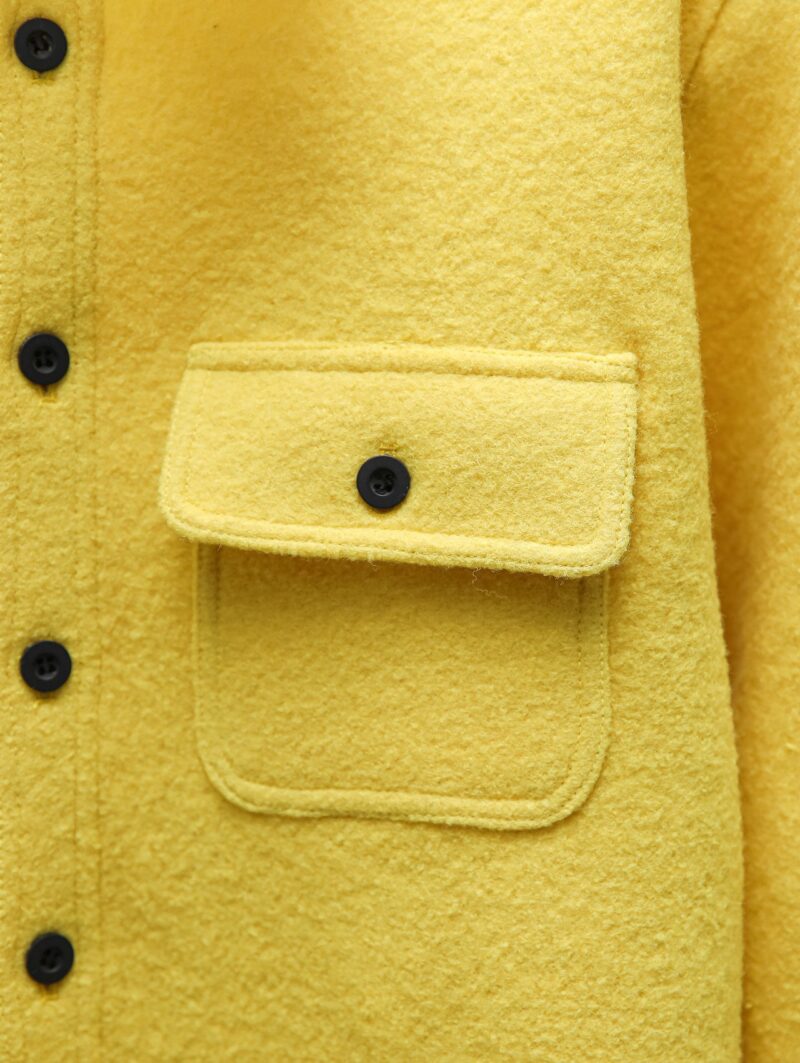 Casentino Wool 大口袋襯衫外套