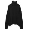 74c24d5cfe726fe4cb4c48c628c74190 Vintage Cut-Off 羊絨混紡高領針織上衣