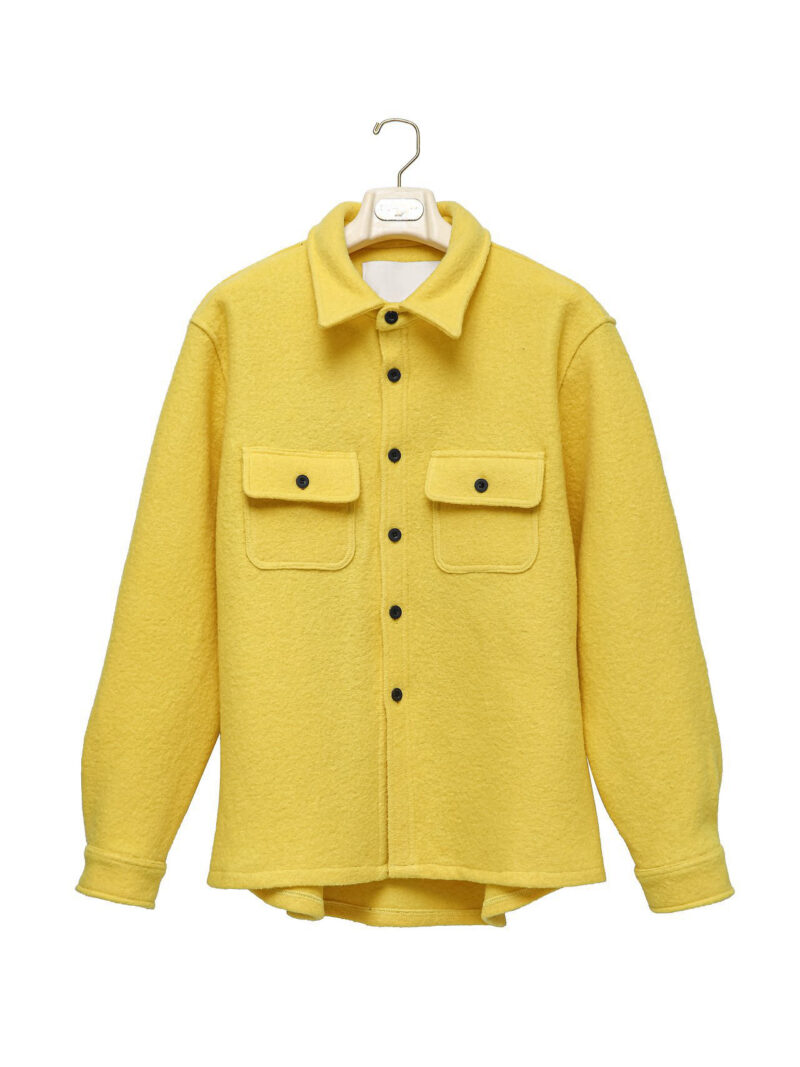 Casentino Wool 大口袋襯衫外套