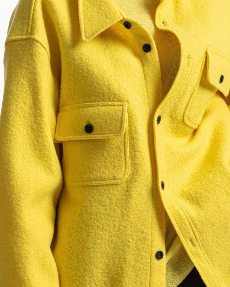 Casentino Wool 大口袋襯衫外套